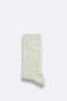 Men's Ecru Corded Fabric Socks A52Y8504