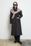 Quilted Coat Black - 5