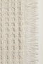 Arwen Double Cotton Linen Waffle Bedspread 240X260 cm – Natural Textured Bedspread - 2