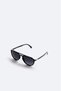 Black Round Frame Polarized Sunglasses A51Y8808 - 3