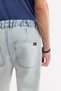 Men's Blue Classic Waist 100% Cotton Vintage Washed Oslo Carrot Fit Jean Trousers A51Y3550 - 5