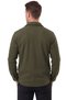 Men's Khaki Stretch Fabric Comfortable Fit Pocketless Cashmere Jacket – Snap Fastener, Flexible Stylish Model Jacket 0760 - 4