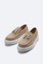 Men's Beige 100% Suede Leather Loafers A41Y8029 - 2