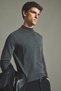 Regular Fit Balıkçı Yaka Basic Triko Kazak A5282AX26AU - 3