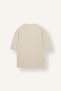 Loose Fit Crew Neck Short Sleeve Heavy Fabric Basic T-Shirt B4844Ax25Sp - 7