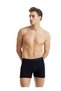 Men's Cotton Elastane Boxer Aura 9502 - Black - 4