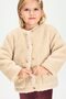 Plush Scarf Detailed Hooded Coat Baby Girl H3556A526Au - 4