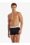 Men's Modal Elastane Boxers Silver 9302 - Black - 2