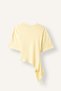 100% Cotton Slim Fit Crew Neck Short Sleeve Basic T-Shirt with Drawstring Detail I8094Ax26Au - 7