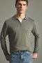 Standard Fit Half Zip Polo Collar Knitwear Basic Sweater H7595Ax26Au - 3