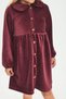Baby Girl's Velvet Dress with Collar (26 Wn) - 5