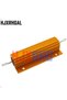 100W-3.3R 50W 100W Aluminum Power Metal Shell Case Wirewound Resistor 0.01R ~ 100K 1 6 8 10 20 200 5 - 6