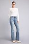 Mıa Flare Fit High Waist Washed Long Jean Pants H1128Ax26Sp - 2