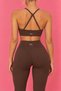 Seamless Neckline Detailed Sports Bra - 2