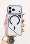 iPhone 18 Pro Max Compatible Line Magsafe Transparent Case - Camera Protected, Yellowing Resistant