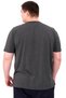 Mode XL Large Size Men's T-Shirt Crew Neck Statue U25027 Anthracite - 2