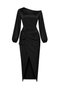 VS-1118 Marigold Midi Elbise - 4