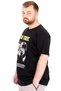 Fashion XL Large Size Men's T-Shirt Bike Ysks New York U25036 Black - 2