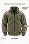 Zozik Polar Khaki Full Zip Jacket - 4