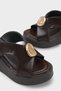 Zarla Stone-Embellished Wedge Heel Daily Women's Slippers - 4