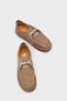 Miranda Genuine Nubuck Leather Comfort Women's Loafer Shoes - 3