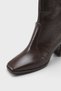 Anjela Blunt Toe Side Zipper Women's Boots - 3