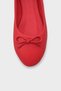 Genuine Leather Bow Round Toe Women's Ballerinas - 2