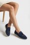 Vikki Genuine Leather Women's Loafers - 6