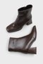 Anjela Blunt Toe Side Zipper Women's Boots - 5