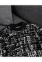 Men's Abstract Patterned Crew Neck Knit Sweater - 3