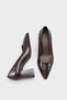 Shani Pointed Toe Thick Heeled Stylish Women's Shoes - 3