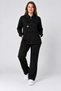Women's Modal Fabric Tracksuit Set with Buckle Detail