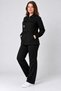Women's Modal Fabric Tracksuit Set with Buckle Detail - 3