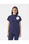 Nova Armalı Patriot Blue Nurse Staff Uniform Lycra Scrubs Set (Compliant with New Regulations) - 3