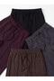 Nevavm Farkıyla Xside Black Interlock Plain Standard & Regular Women's Sweatpants - 3