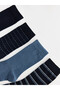 Nevavm Mixed Patterned 7-Pack Men's Socks with Difference - 2