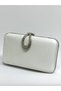 Beegi Women's Water-Textured Pattern Stone-Embellished Chain Strap Clutch Wedding Engagement Event Evening Handbag - 4