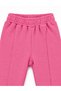 27810-26 Girl's Flower Printed Ruffle Detailed Snap Fastener Sweatshirt and Sweatpants Set 9-24 Months - 7