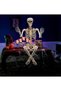 Posable Skeleton,Full Body Skeleton with Movable Joint,Life Size Skeleton Weatherproof Human Bones Body Prop for Graveyard Decor,House Haunted - 6