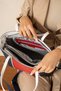 Navy Blue Red White Women's Hand and Shoulder Bag New Season 24 X 33 cm - 6