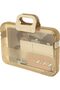 File Tax Document Storage Plastic Storage Box with Carry Handle, Durable Office School File Organize