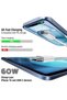 كابل USB C إلى USB C بقوة 60 واط، طول 1 متر - كابل من النوع C مضفر من النايلون |   شحن سريع ومزامنة البيانات - شحن متين وطويل الأمد - 8