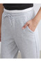 Alita City Farkıyla Lcw Everyday Gray Women's Jogger Sweatpants with Elastic Waist - 4