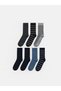 Nevavm Mixed Patterned 7-Pack Men's Socks with Difference