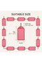 50 Pcs Durable Plastic Key Tags with Split Rings & Blank Paper Inserts, Name ID Labels for Keychains - 7