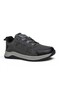 3129-27 Leather Anatomical Non-Slip Sole Men's Sneaker Smoked Black - 2