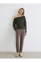 XSIDE Brown Women's Jogger Pants with Elastic Waistband—The ALITA CITY Difference