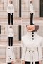 Short Checked Coat-Beige - 4