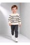 Boys' Football Printed 100% Cotton Seasonal Sweatshirt and Sweatpants 2-Piece Set