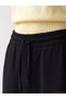 Nevavm Farkıyla Xside Black Elastic Waist Women's Thick Jogger Sweatpants - 3
